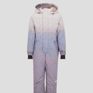 Winter Ski Multicolor Overall Snowsuit